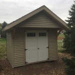 Oak Creek WI 10x8 gable with cantilevered roof